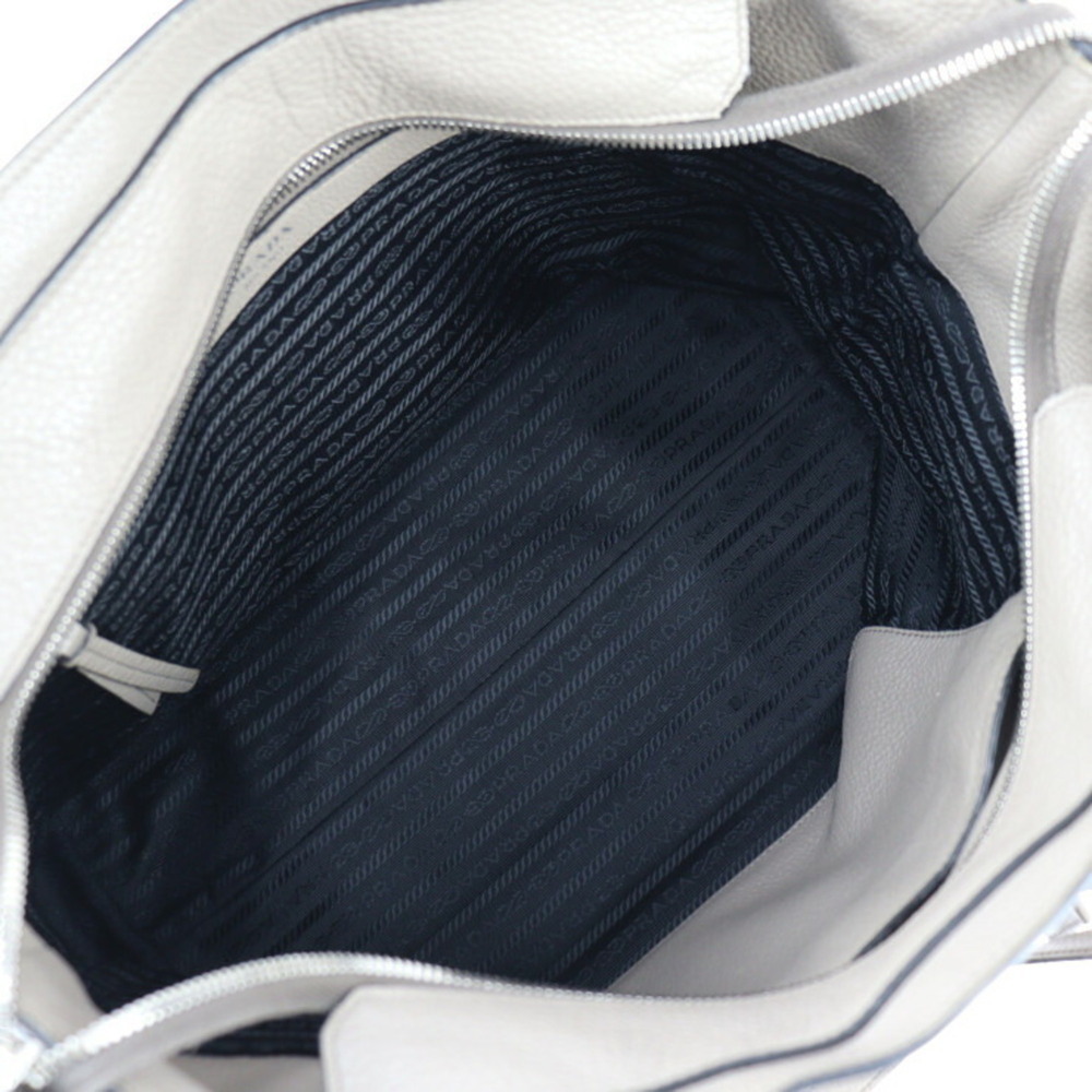 PRADA Gray Shoulder Bag - Picture 9 of 10